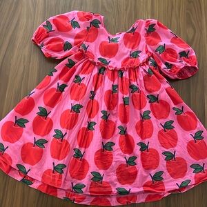 Pink Chicken Rowan Dress - Pink Apples